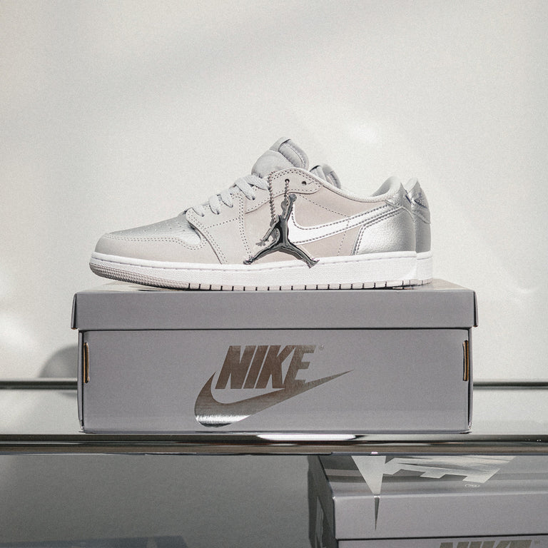 Nike Air Jordan 1 Low OG *Silver* onfeet
