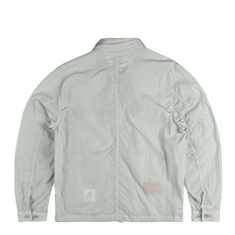 C.P. Company Chrome-R Full Zip Logo Overshirt