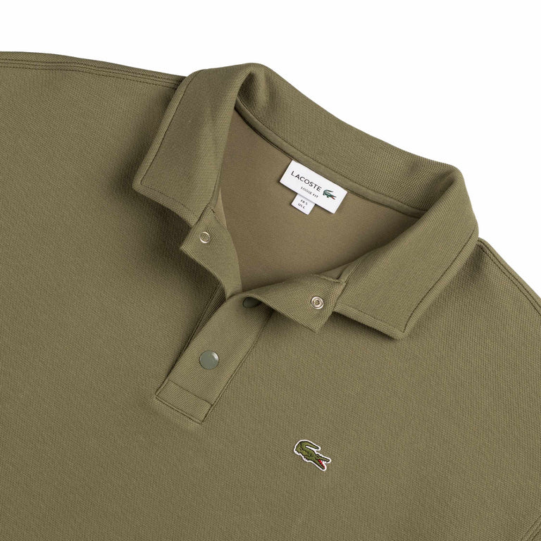 Lacoste Loose Fit Polo Collar Sweatshirt