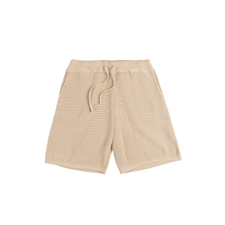 Asphaltgold Summer of Joy Crochet Shorts onfeet