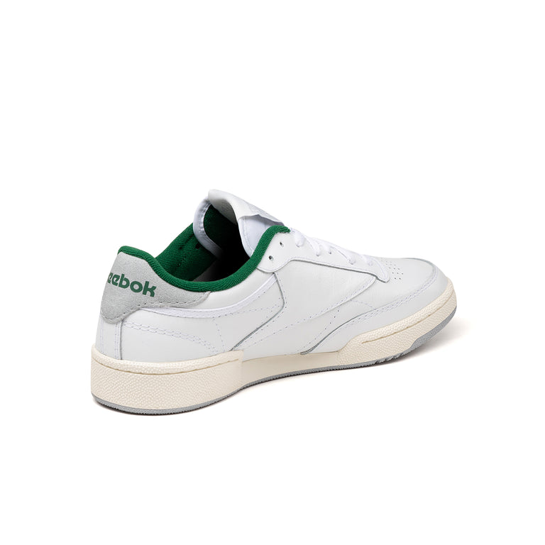 Reebok Kids Club C 85 Vintage White & Green Shoes
