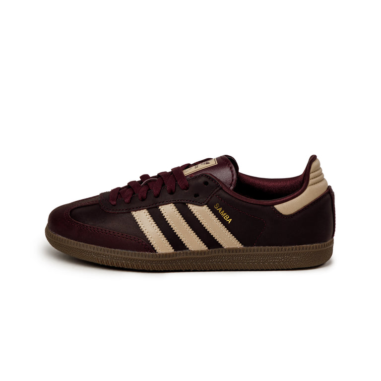 Maroon and gold adidas on sale