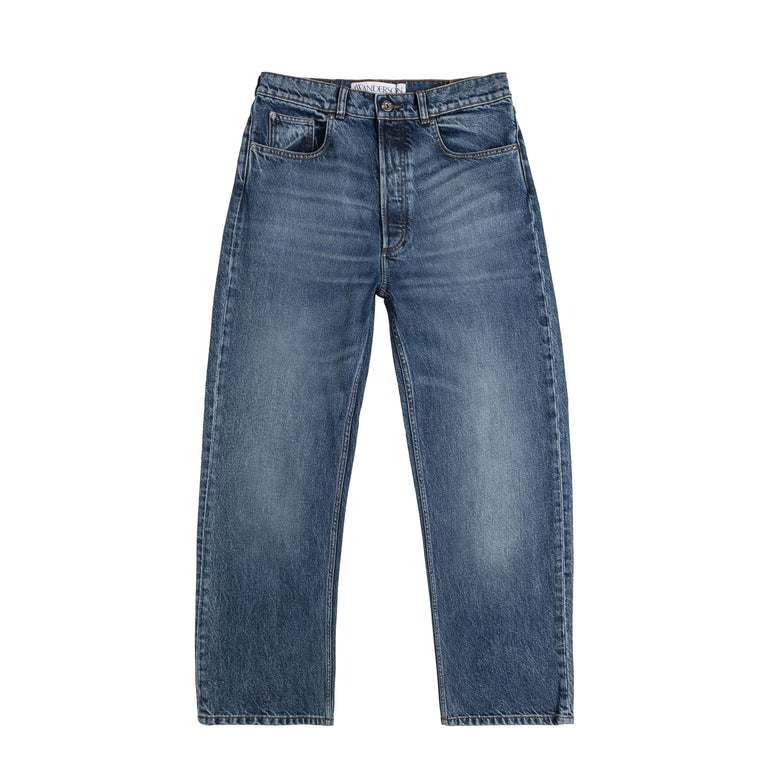 JW Anderson Cropped Straight Leg Jeans