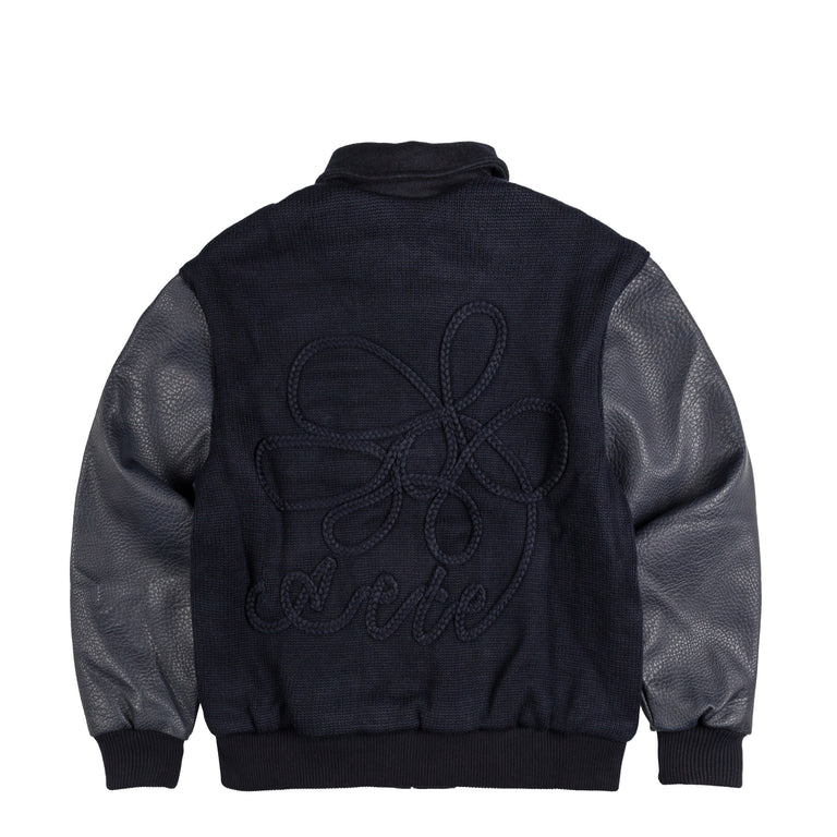 Arte Antwerp Embroidered Flower Varsity Jacket