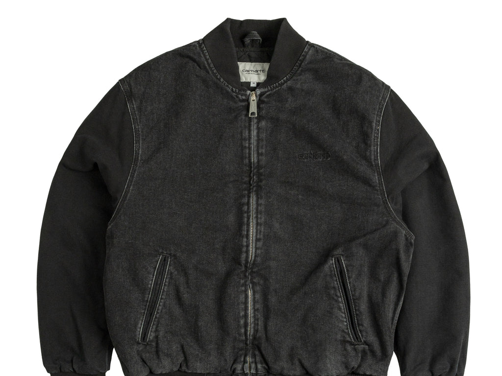 Carhartt WIP – Paxon Bomber Black/Stone Washed