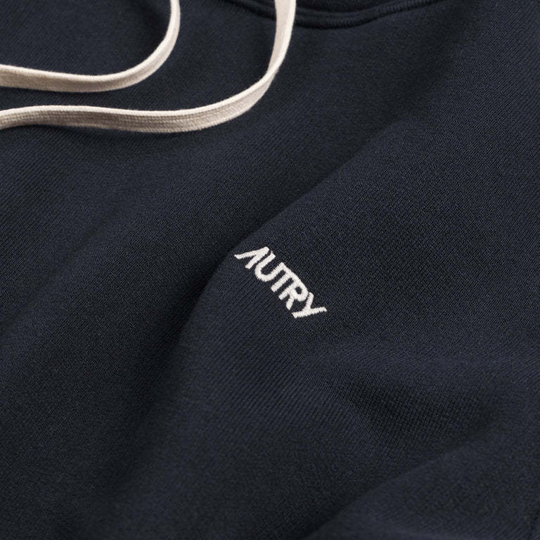 Autry Embroidered Mini Logo Hoodie