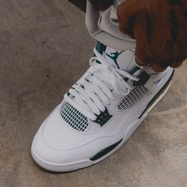 Nike Air Jordan 4 Retro *Oxidized Green* onfeet