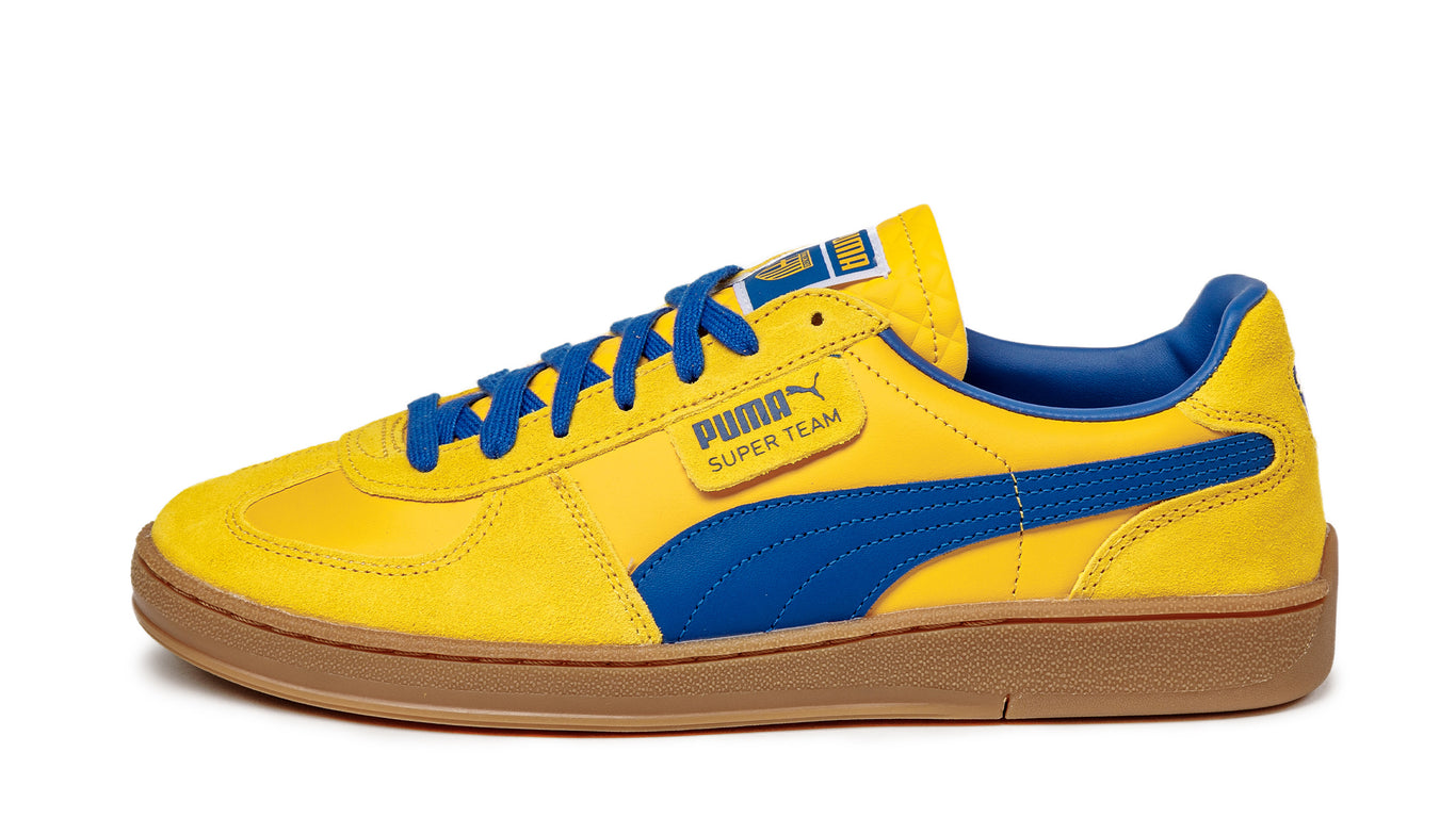 Puma red yellow blue shoes best sale