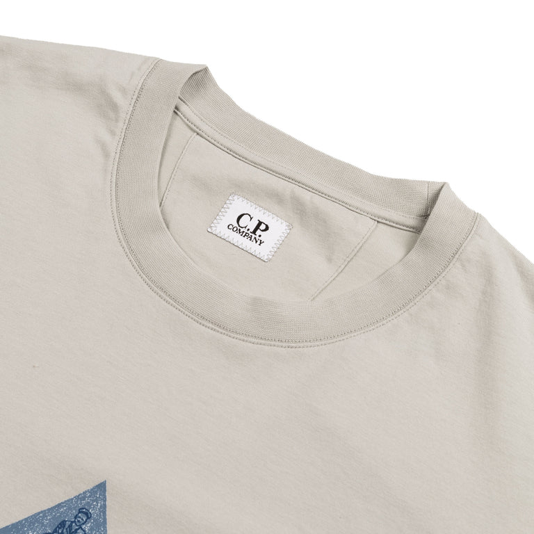 C.P. Company 30/1 Jersey British Sailor Logo T-Shirt