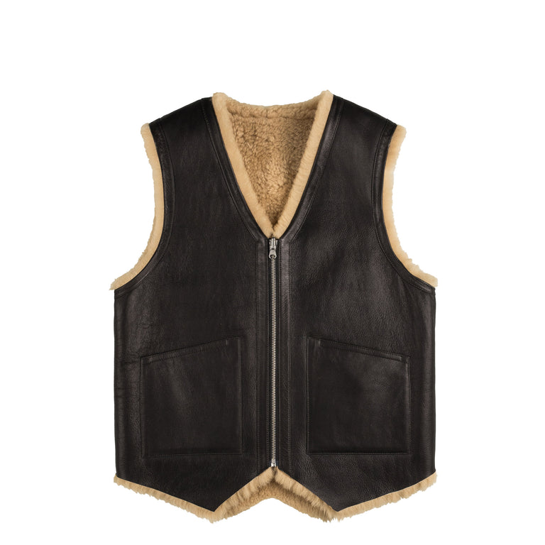 Sunflower Shearling Vest