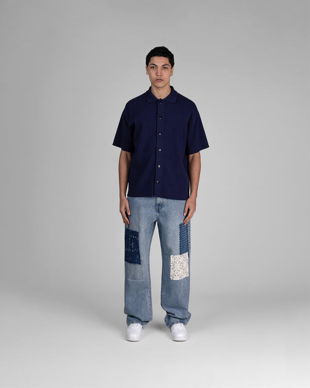 Axel Arigato Patchwork Relaxed Jeans 