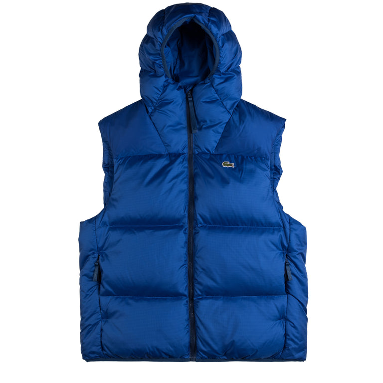 Lacoste Water-Repellent Short Puffed Vest