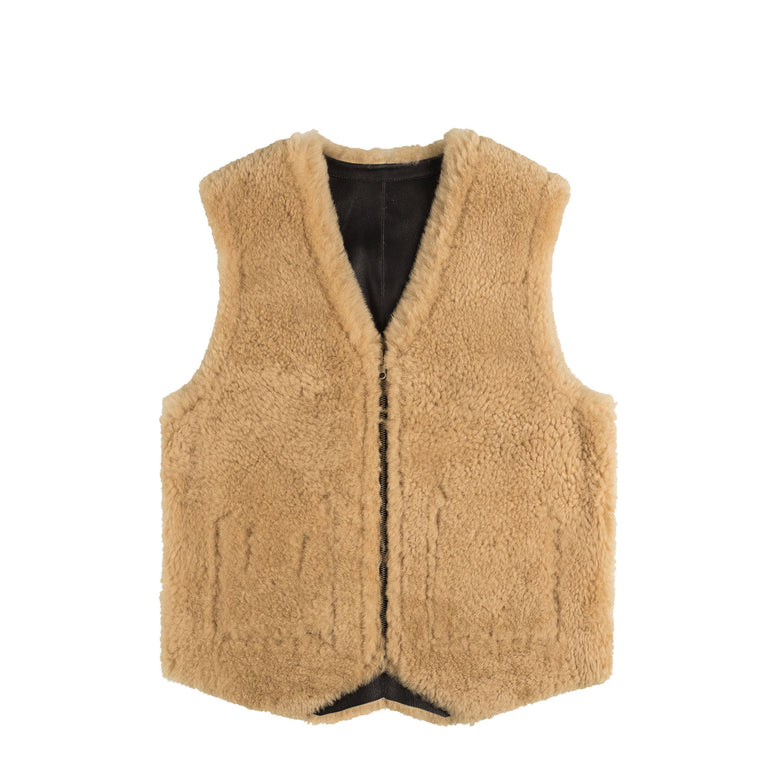 Sunflower Shearling Vest