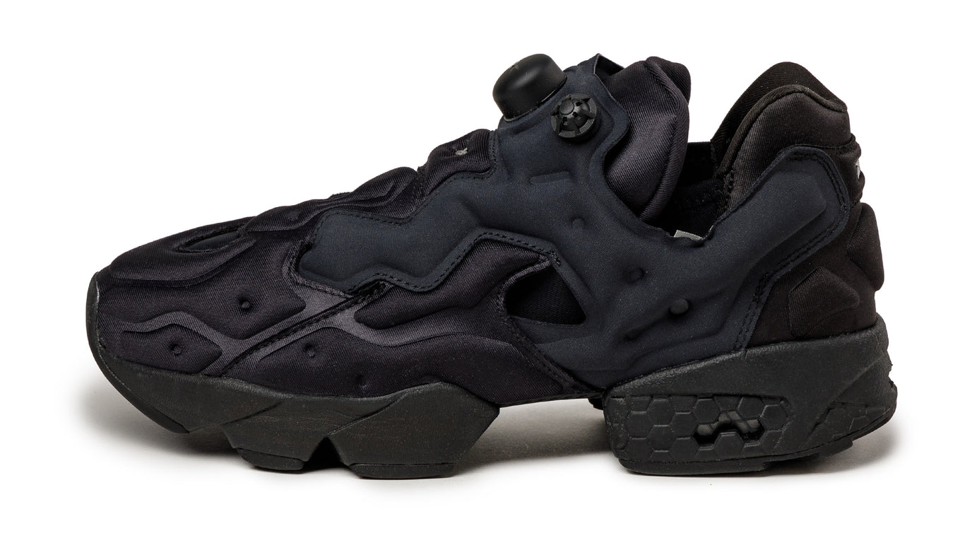 Reebok insta pump all black on sale