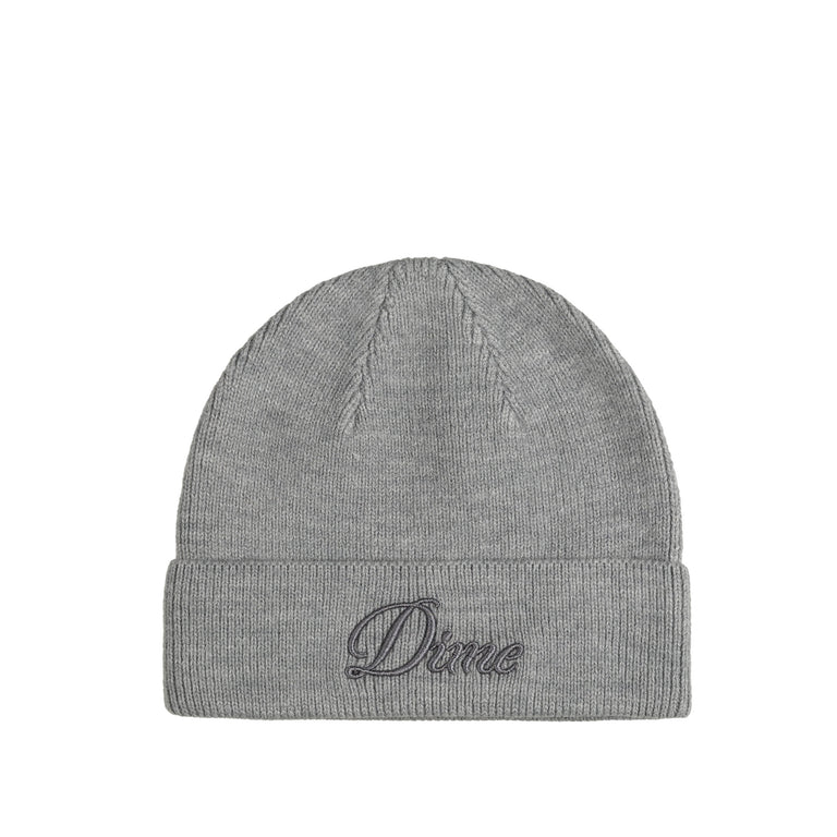 Dime Cursive Wool Fold Beanie