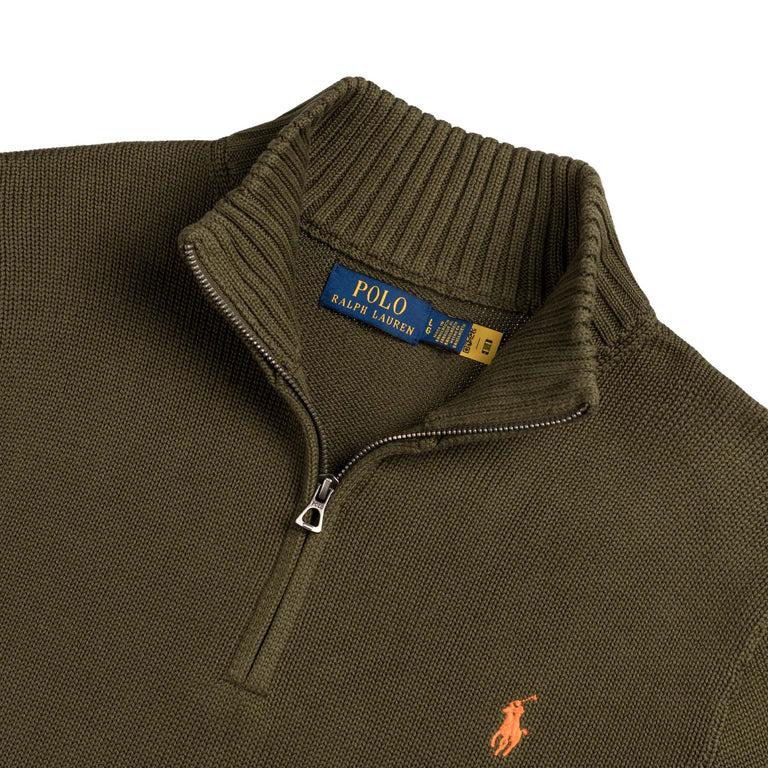 Polo Ralph Lauren Cotton Quarter-Zip Jumper