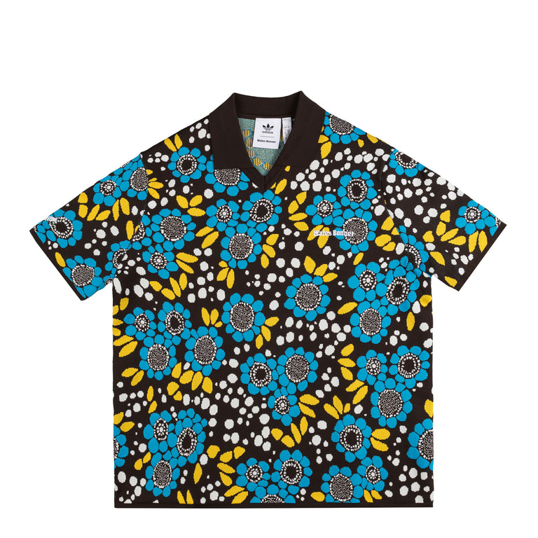 Adidas x Wales Bonner Knit Floral Poloshirt