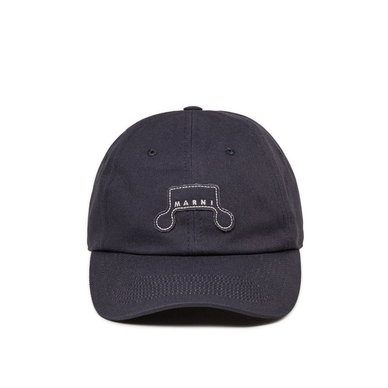 Marni Baseball Cap With Embroidered Logo