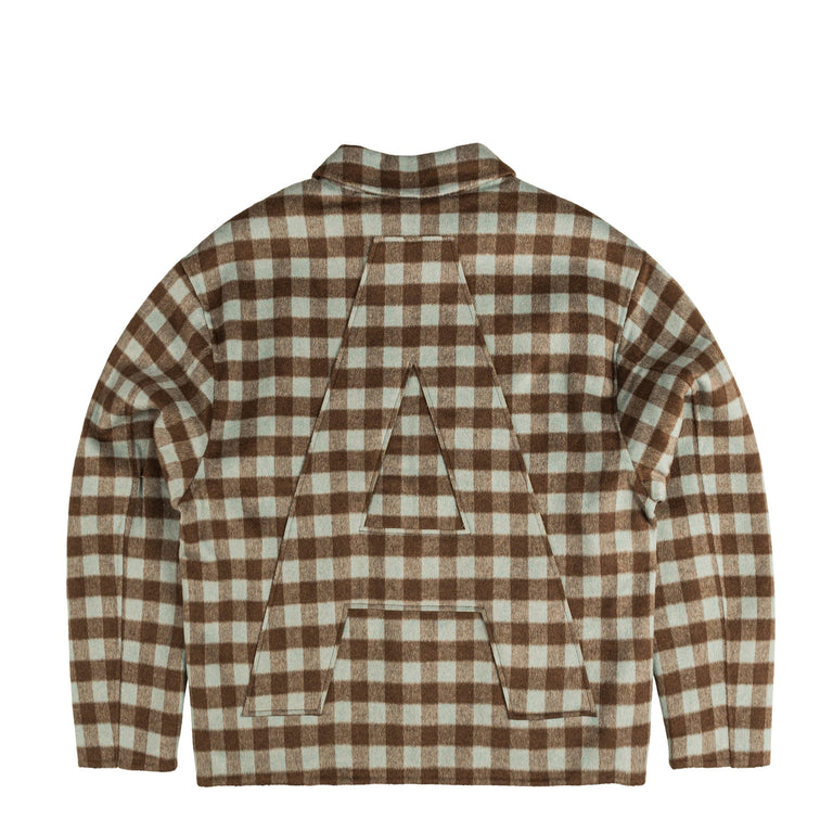 New Amsterdam Surf Association Wool Check Overshirt