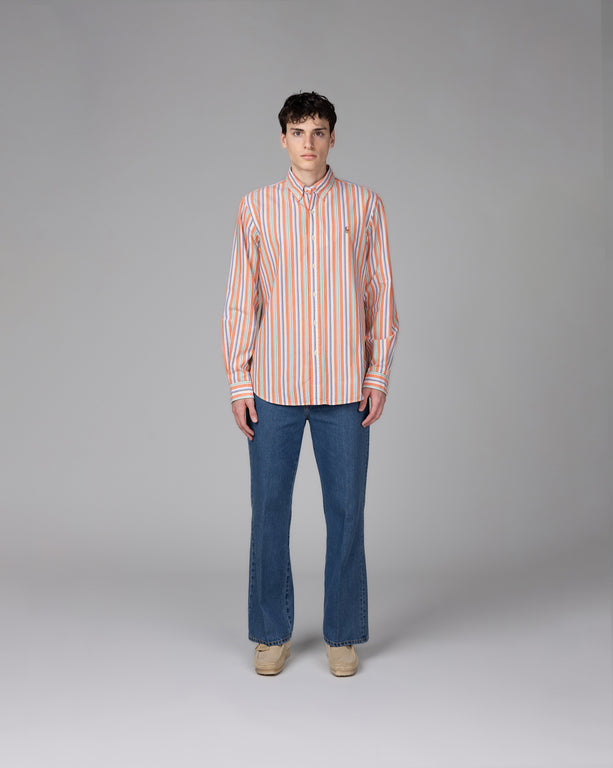 Polo Ralph Lauren	Custom Fit Striped Oxford Shirt