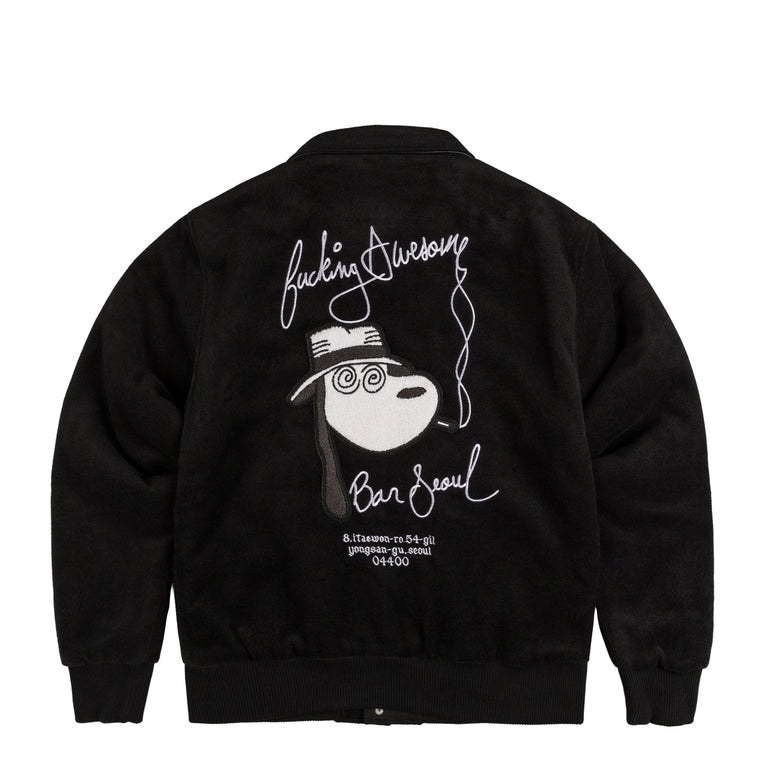 Fucking Awesome Korea Bar Varsity Jacket