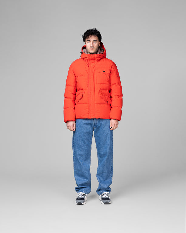 Woolrich Garment Dyed Puffer Jacket