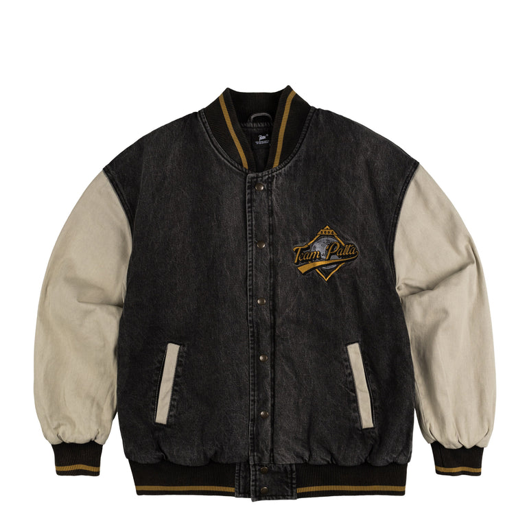 Patta Homerun Denim Varsity Jacket