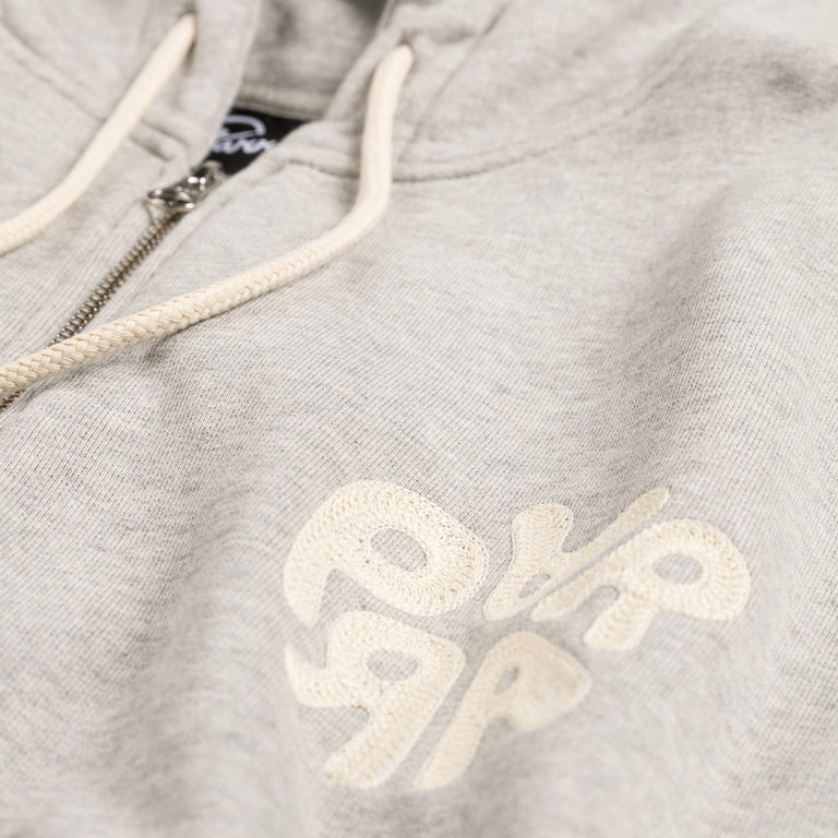 By Parra 1976 Logo Zip Hooded Sweatshirt