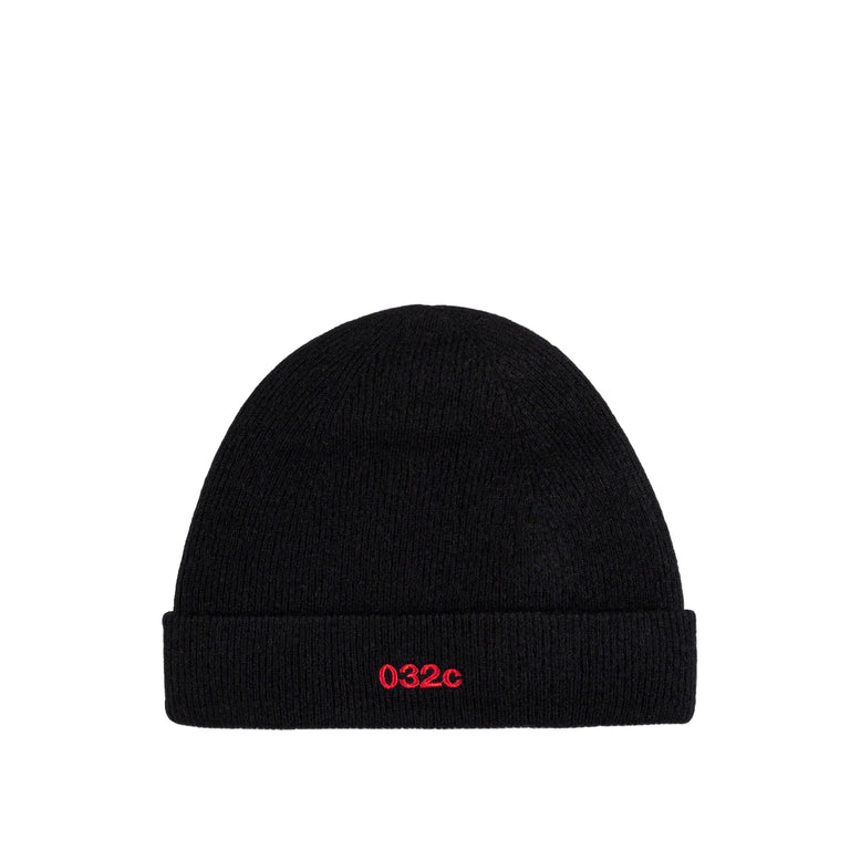 032c Logo Cashmere Blend Beanie