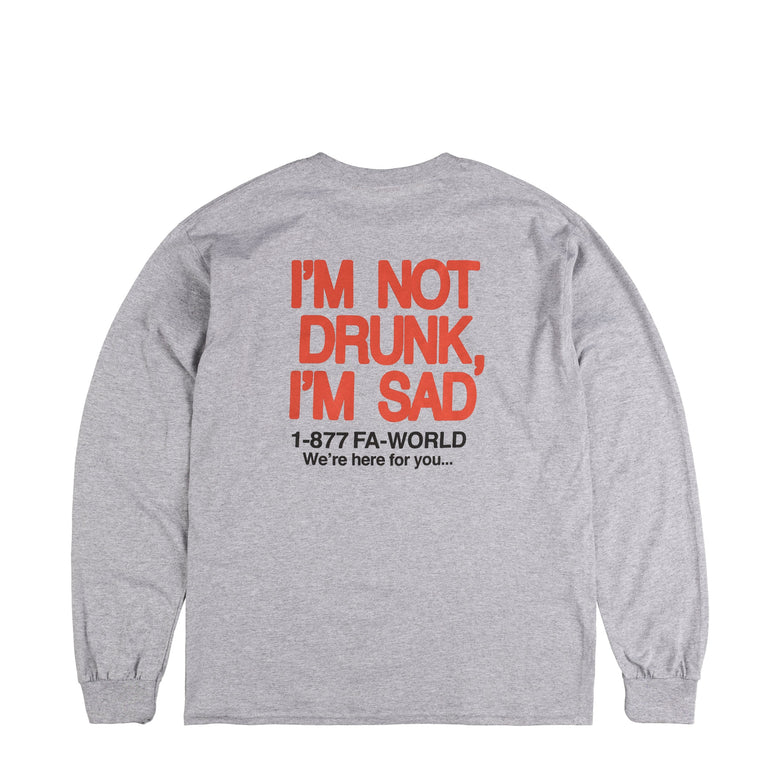 Fucking Awesome Drunk and Sad Longsleeve Tee