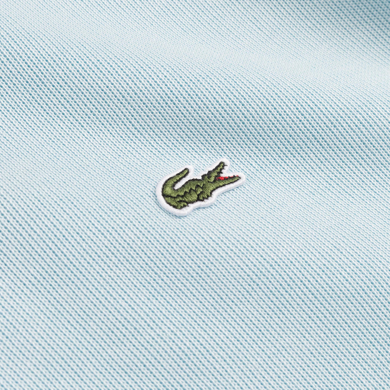 Lacoste Zippered Stand Up Collar Cotton Sweatshirt