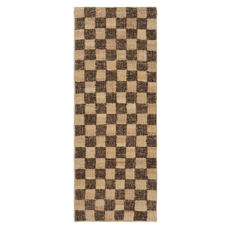 Ferm Living Check Wool Jute Runner