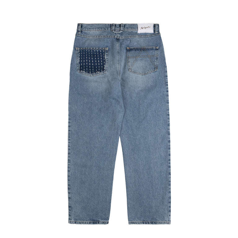 Axel Arigato Patchwork Relaxed Jeans 