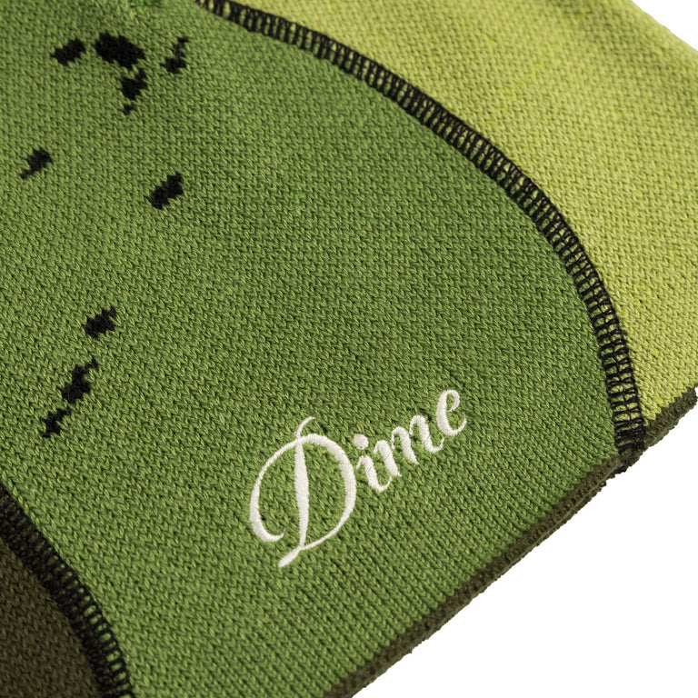 Dime Reverse Stitch Skully Beanie