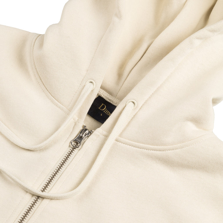 Dime Cursive Small Logo Zip-Hoodie