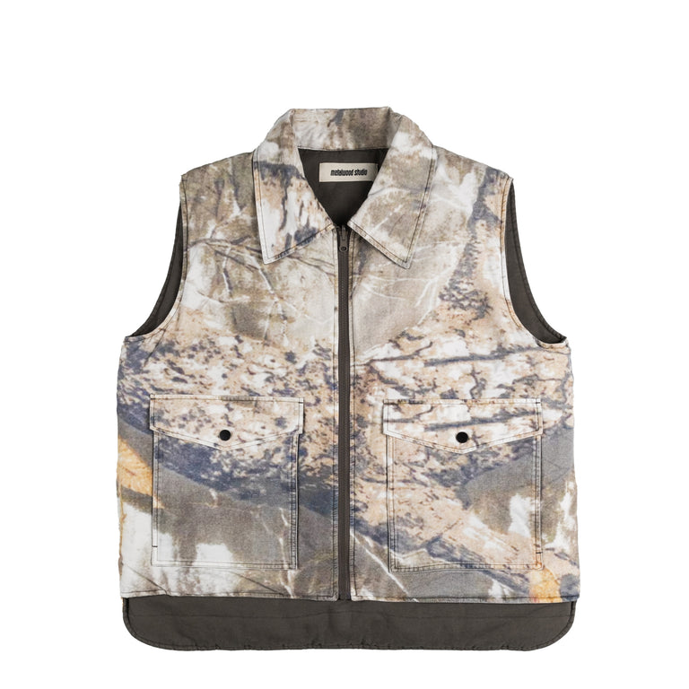 Metalwood Poly Filled Reversible Vest