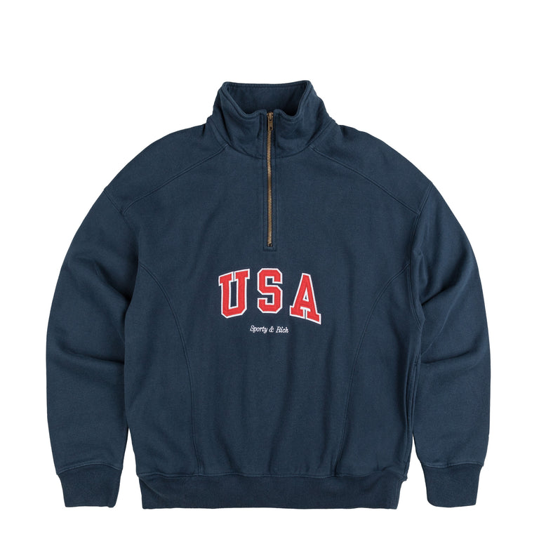 Sporty & Rich USA Quarter Zip