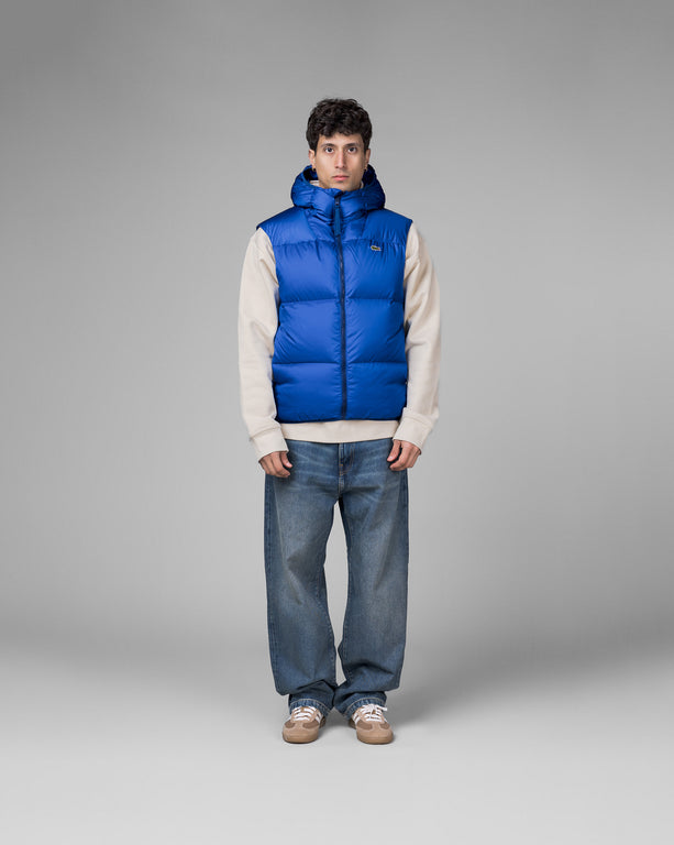 Lacoste Water-Repellent Short Puffed Vest