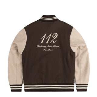 Sporty & Rich Faubourg Wool Varsity Jacket