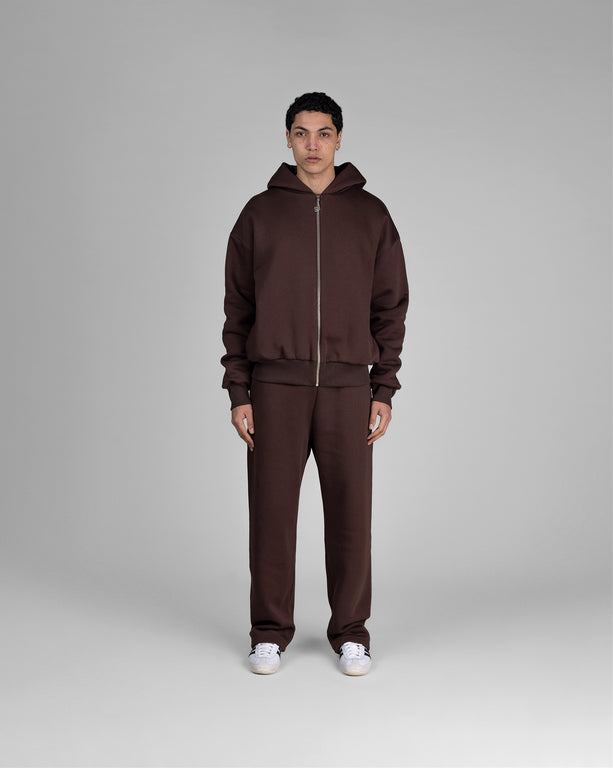 Perplex Armor Zip Hoodie Mocca