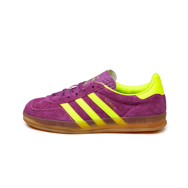Adidas Gazelle Indoor W Shock Purple / Super Yellow / Gum 3