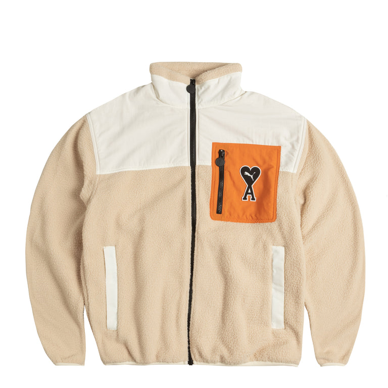 Puma x AMI Logo Sherpa Jacket – buy now at Asphaltgold Online Store!