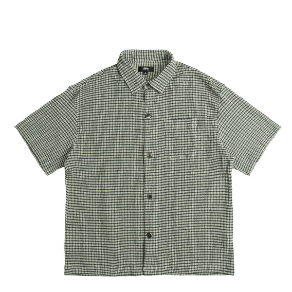 Stussy Wrinkly Gingham Shirt » Buy online now!