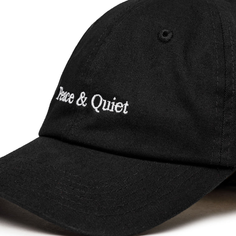 Museum of Peace & Quiet Classic Wordmark Dad Hat – buy now at